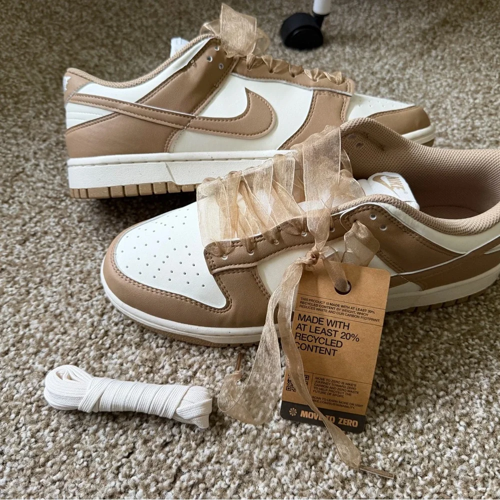 NIKE Dunk Low Next Nature - Sail/Parachute Beige - Picture 2 of 6